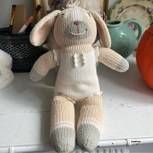 Blabla Kids Pearl the Dog knitted doll